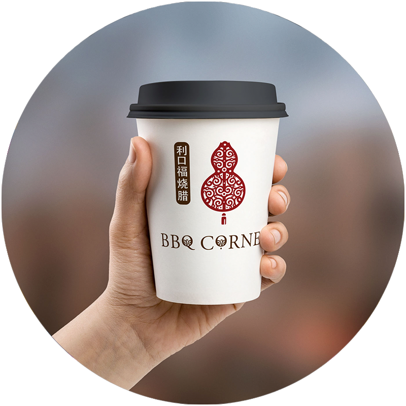 Asian BBQ Corner restaurant branding