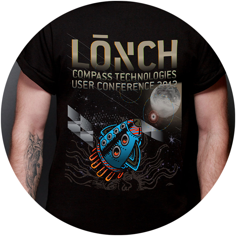 Compass Technologies Lonch user conference branding