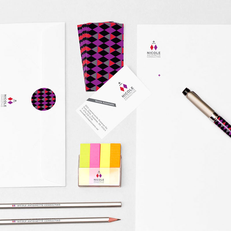 Nicole Consulting brand identity