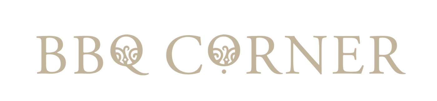 BBQ Corner logo in grey