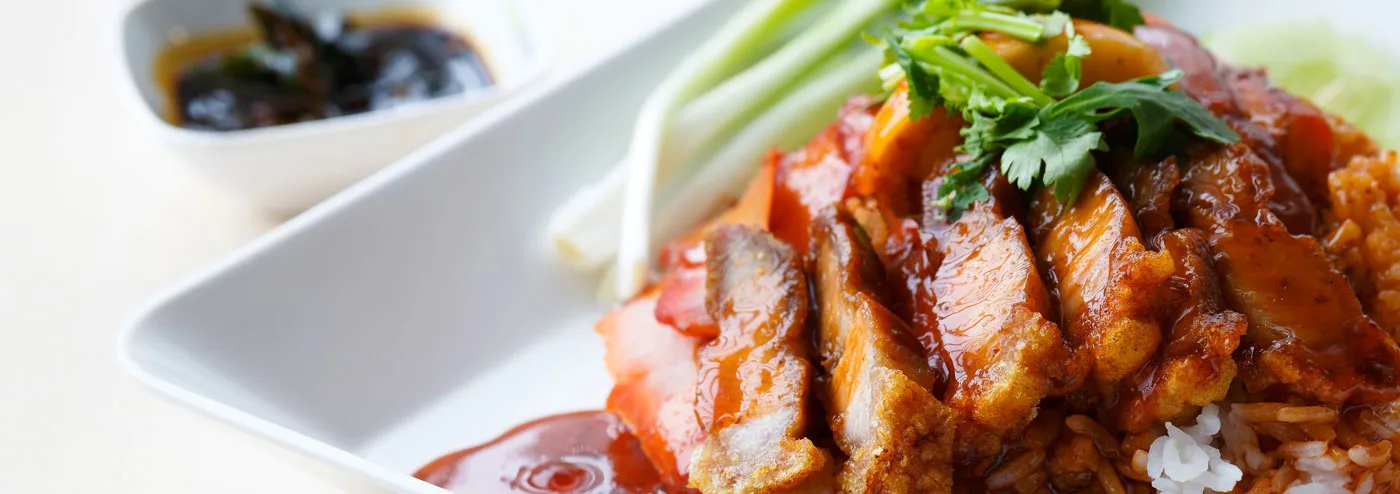 BBQ Corner Char Siew restaurant branding
