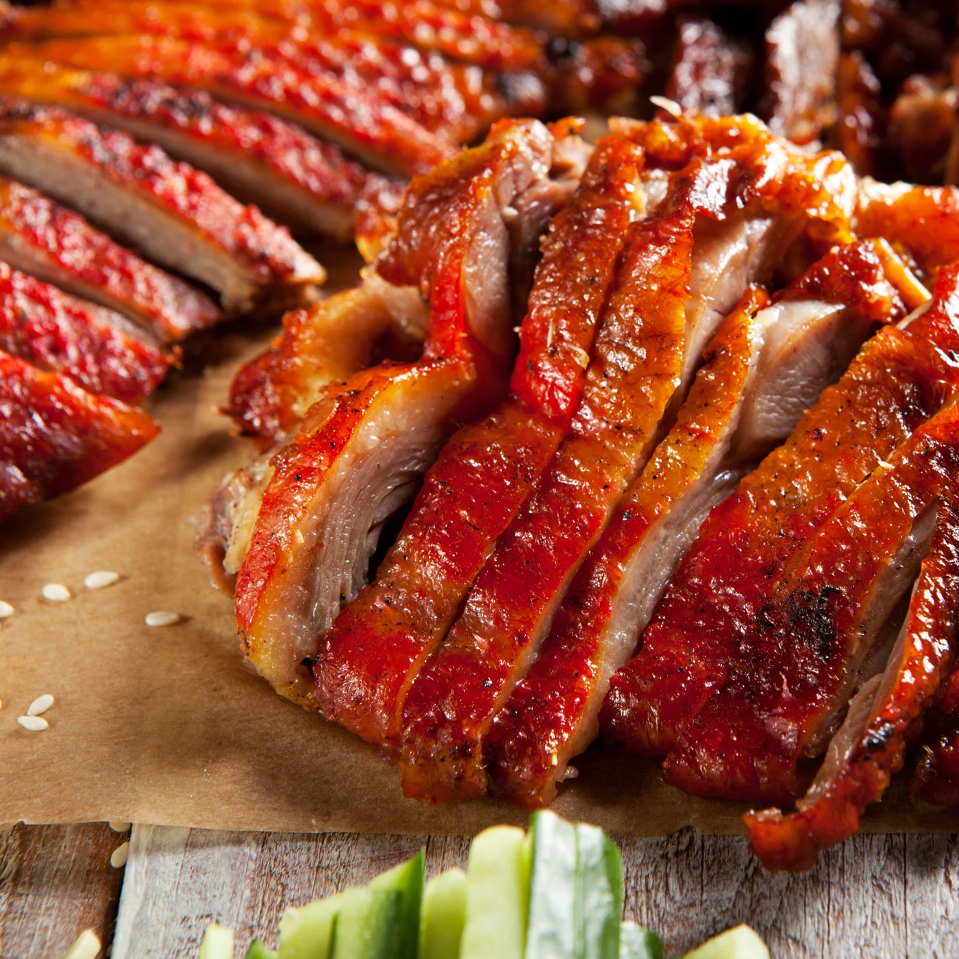BBQ Corner signature duck dish