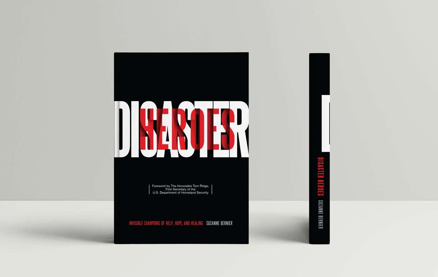 Disaster Heroes book cover and interior photography