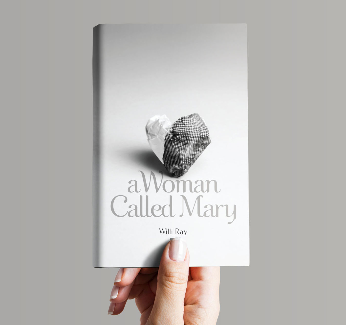 A women call Mary book jacket design