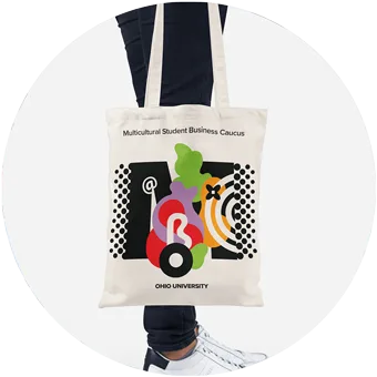 Ohio University Multicultural Students Business Caucus logo design and brand identity