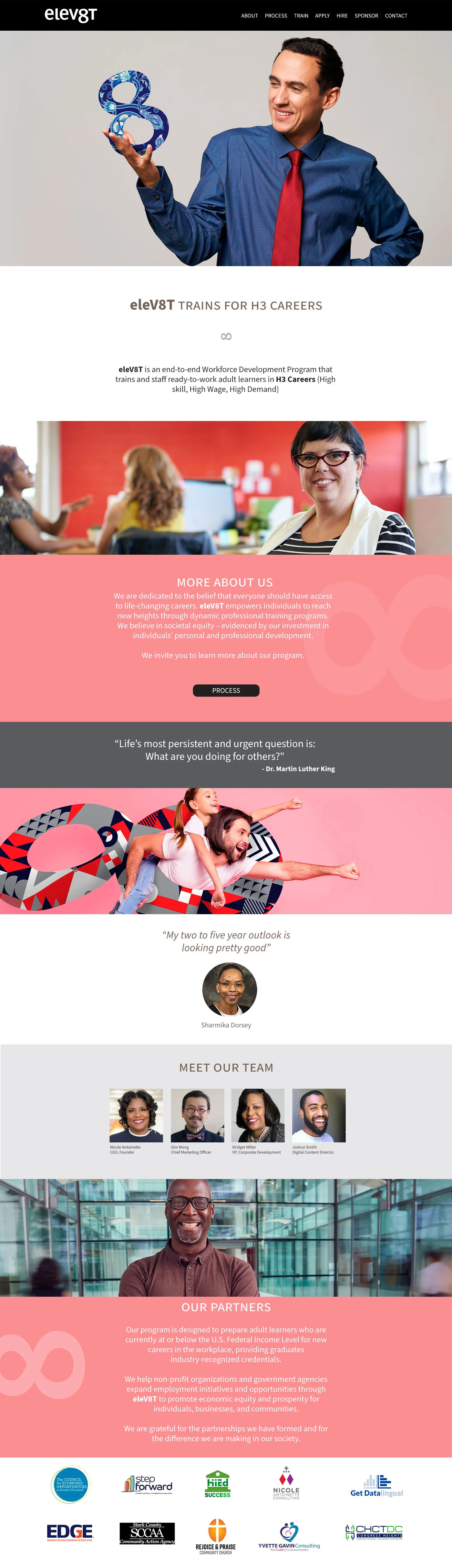 Elev8t website about page
