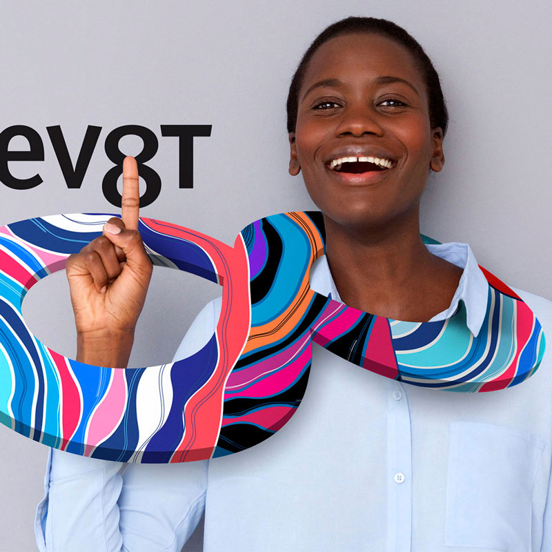 Elev8t logo design, brand identity