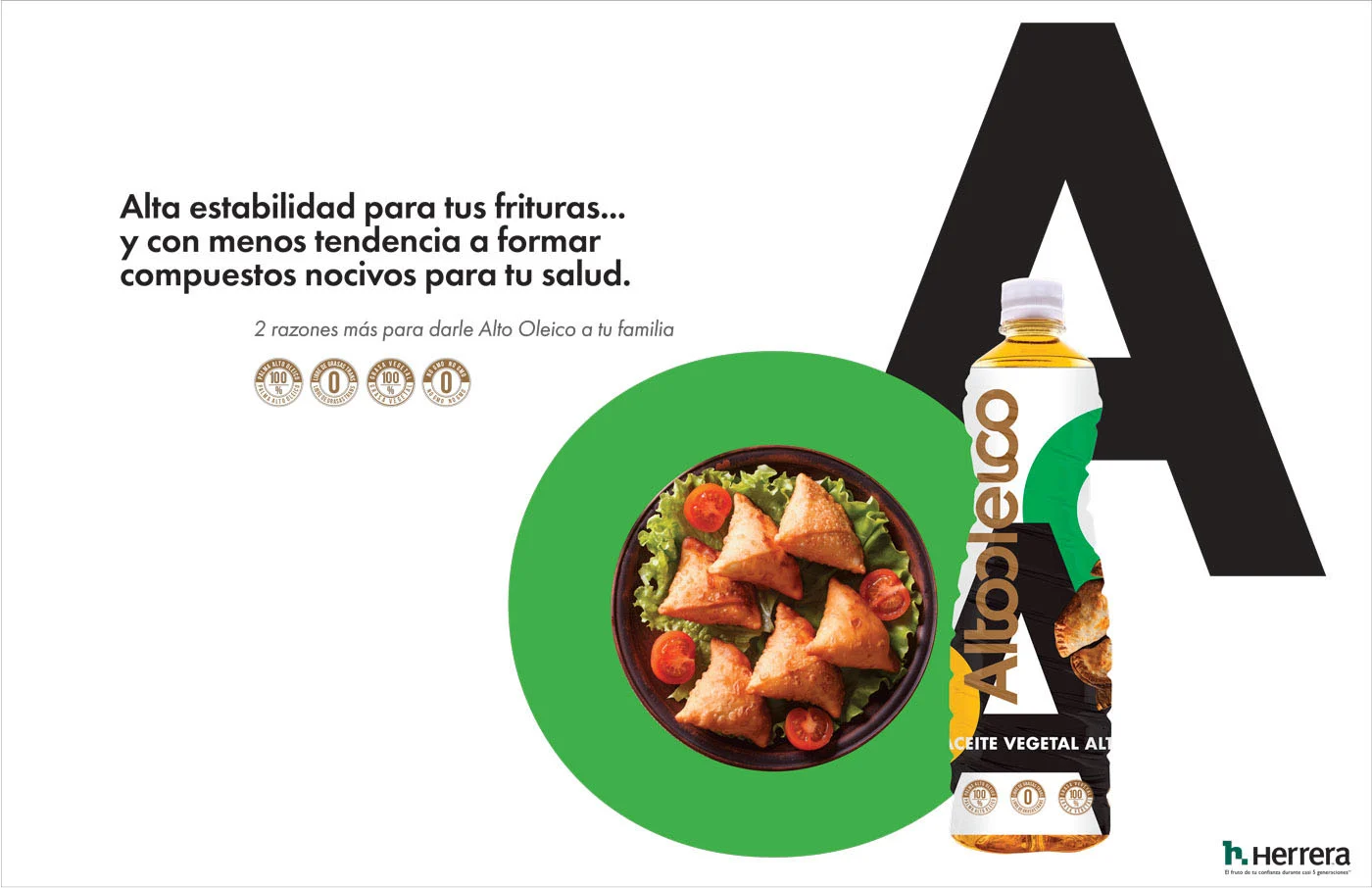 Alto Oleico sustainability press campaign