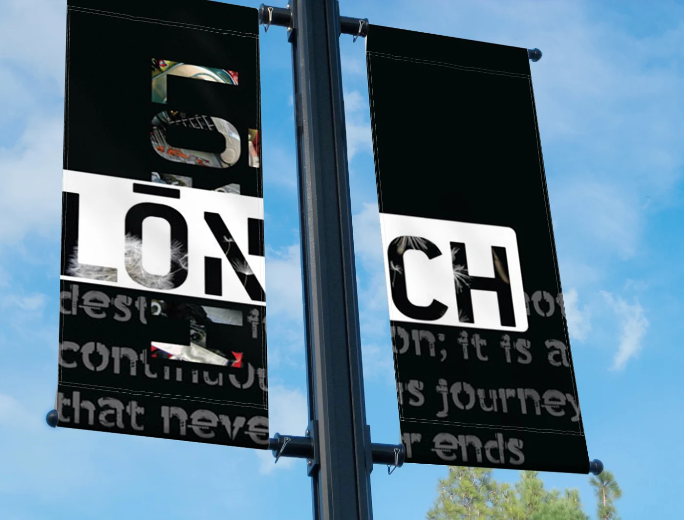 Lonch User Conference exterior signage
