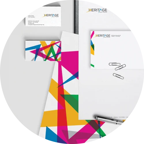 Sandy Spring project branding and design