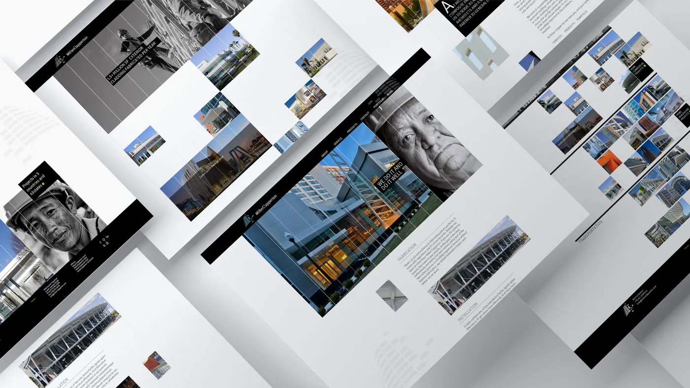 Miller Clapperton responsive website design