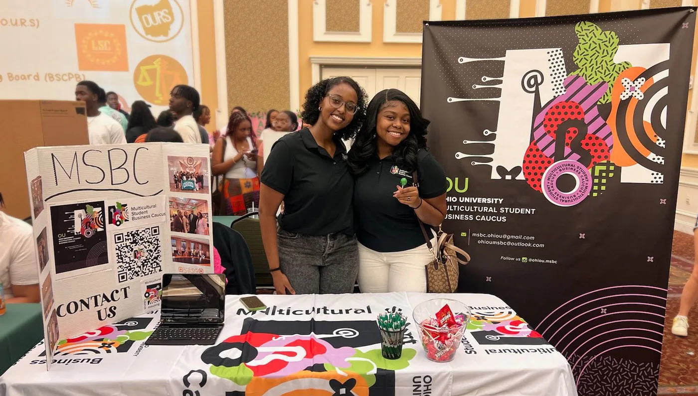 Ohio University MSBC banner design