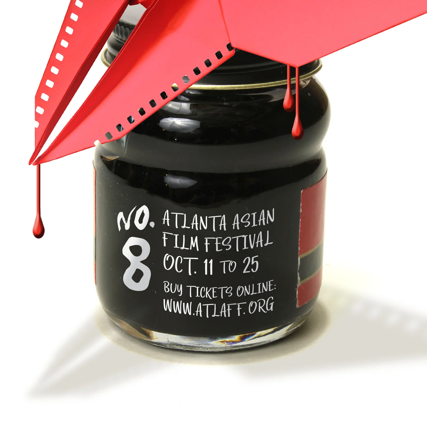 Atlanta Asian Film Festival creative photography mockup