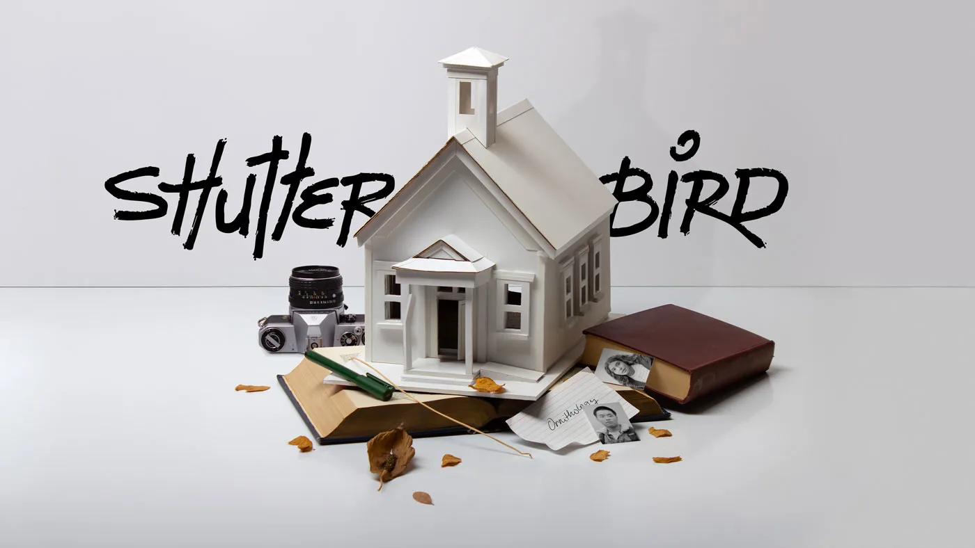Shutter Bird digital film promotion banner designed by Neon Alfred