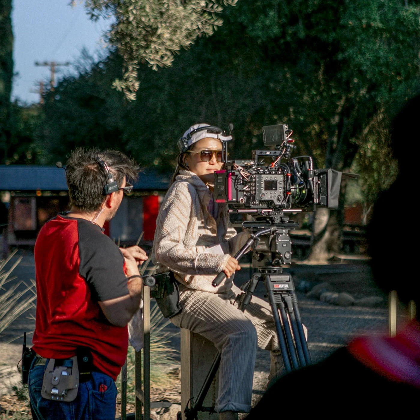 Shutter Bird behind the scenes camera crew