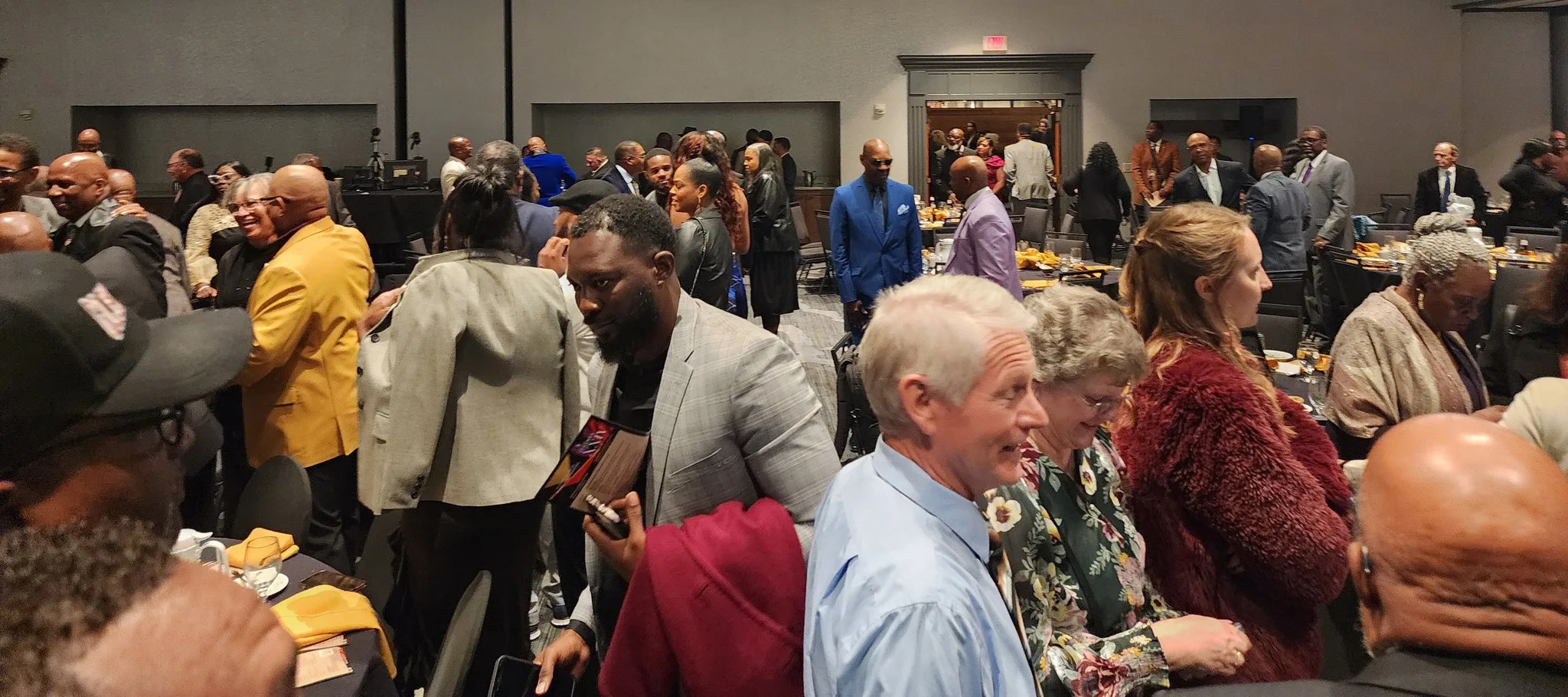 Sports Legends of Cleveland gala event environment and branding